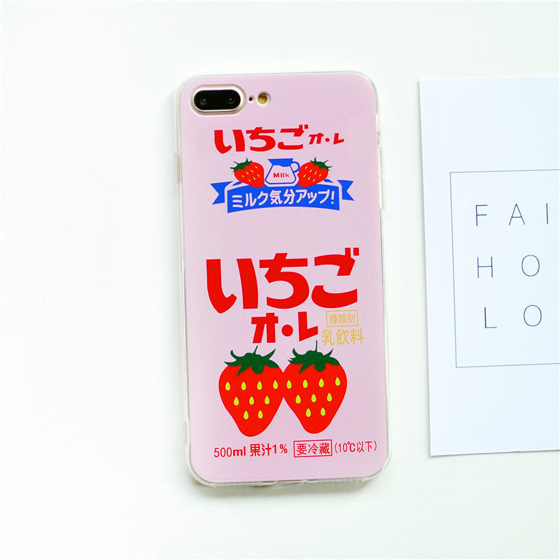 Strawberry phone case Women Casual Fashion Everyday Streetwear