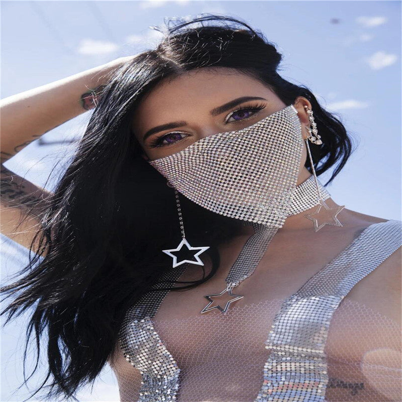 Rhinestone Metal  Jewelry Women Casual Fashion Everyday Streetwear