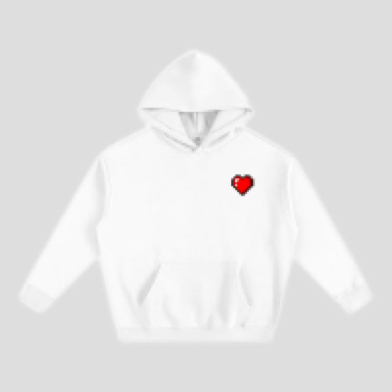 Sudadera con capucha estampada informal de moda para hombre