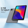 Tableta G-tab T9 Rockchip RK3562 de cuatro núcleos, 3 GB de RAM y 64 GB de ROM, 10,1 pulgadas, Android 14, color gris