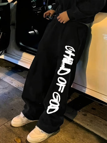 Ropa deportiva informal de corte holgado para hombre