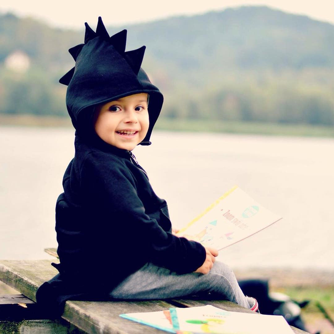 Chaqueta con capucha para bebé y niño