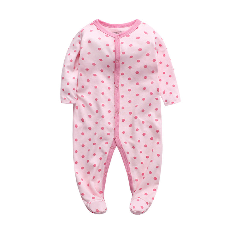 Ropa de bebé de una pieza de algodón 