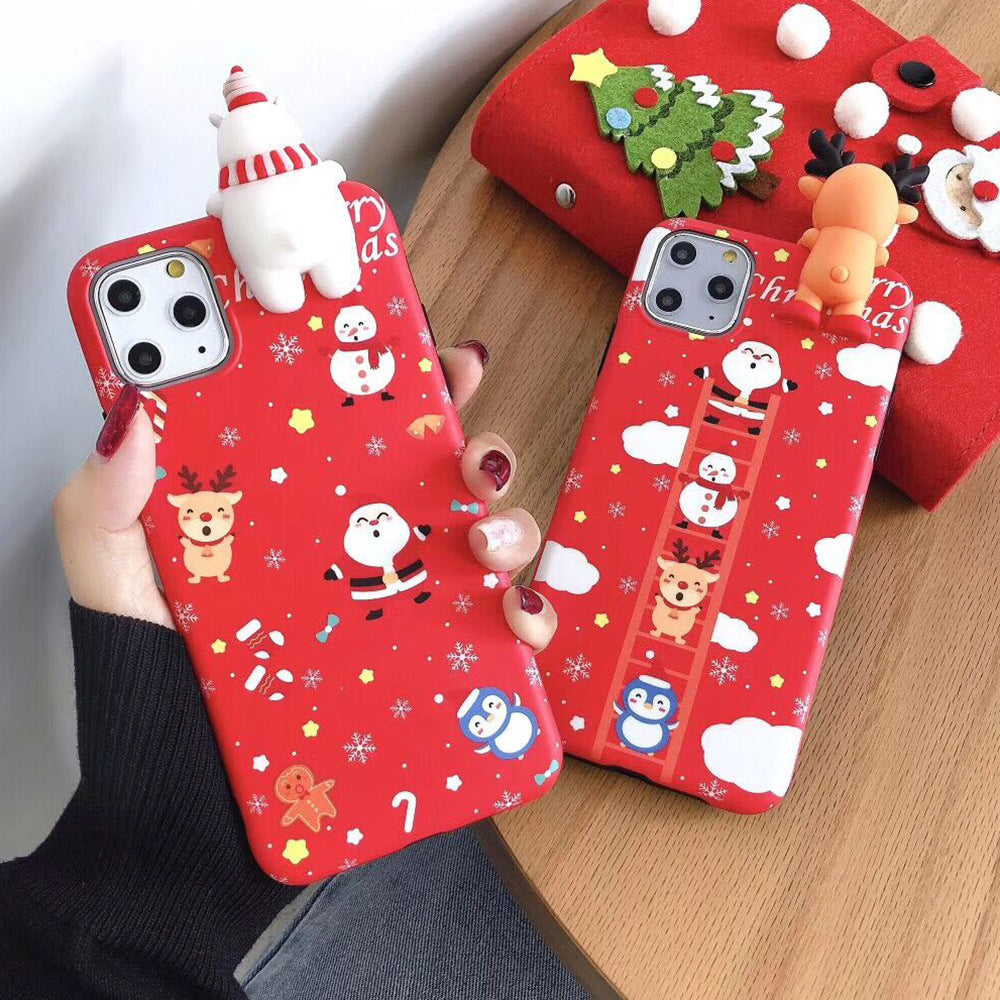 Christmas phone case Women Casual Fashion Everyday Streetwear