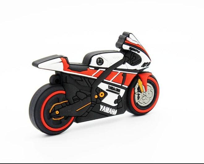 Unidad USB de dibujos animados Unidad USB de muñeca Unidad USB de motocicleta