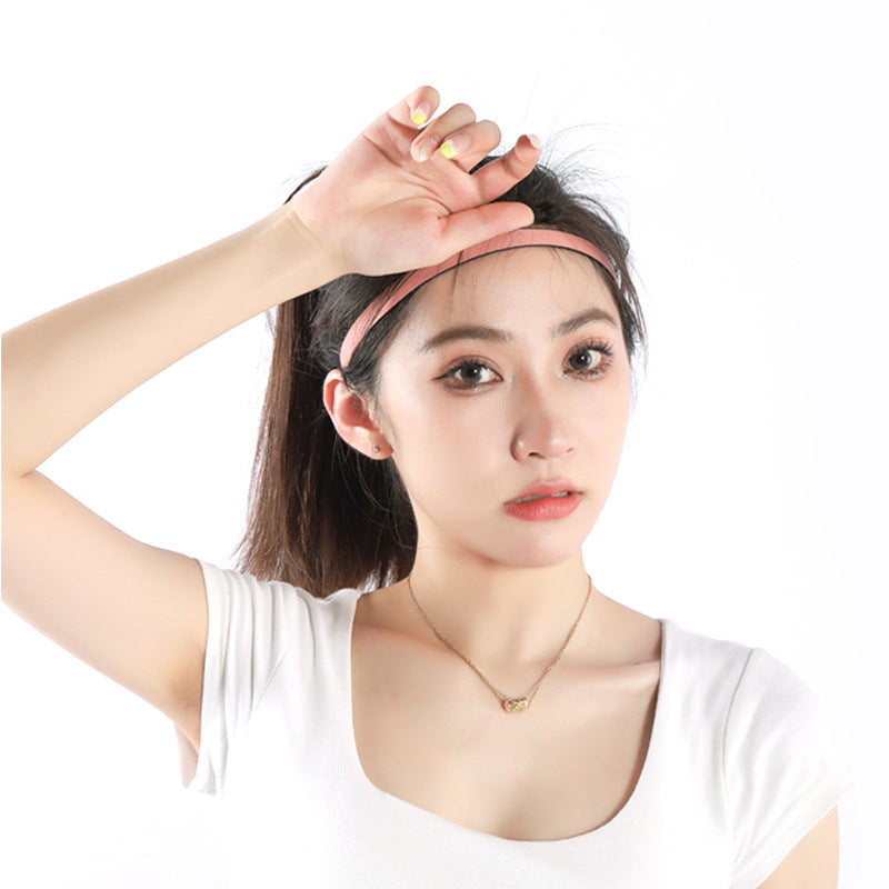 Banda elástica deportiva antitranspirante para el cabello, primavera y verano, yoga y fitness.
