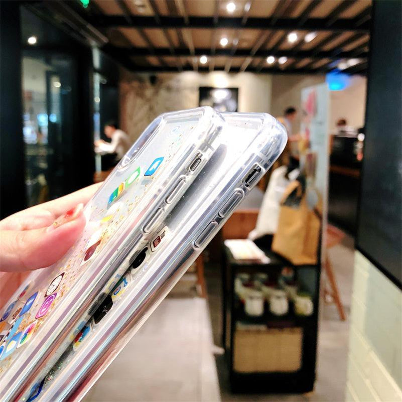Funda para móvil brillante