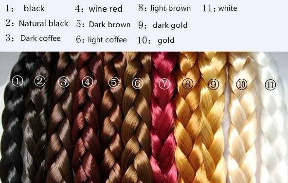 Bohemian braided headband Women Casual Fashion Everyday Streetwear