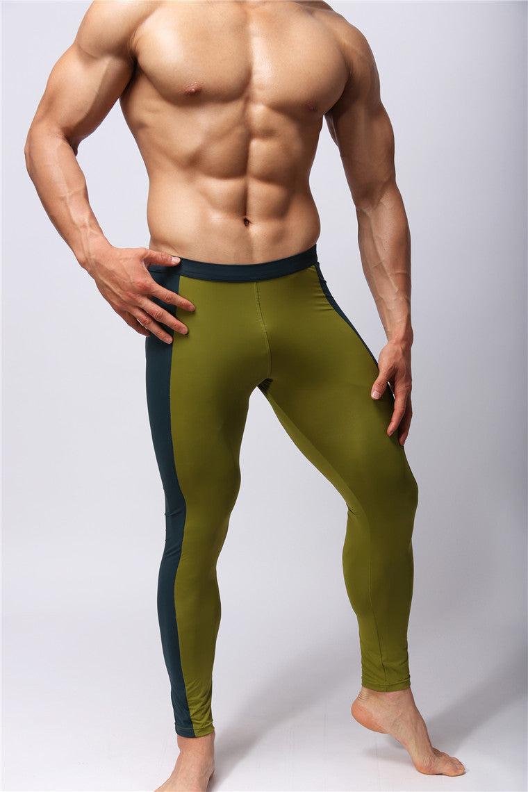 Pantalones de yoga deportivos, cómodos y a la moda para hombre