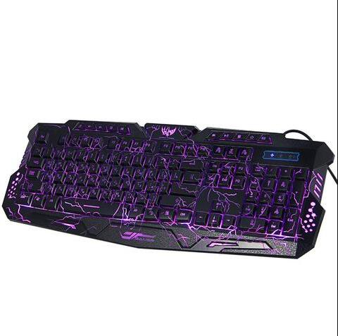 Teclado luminiscente