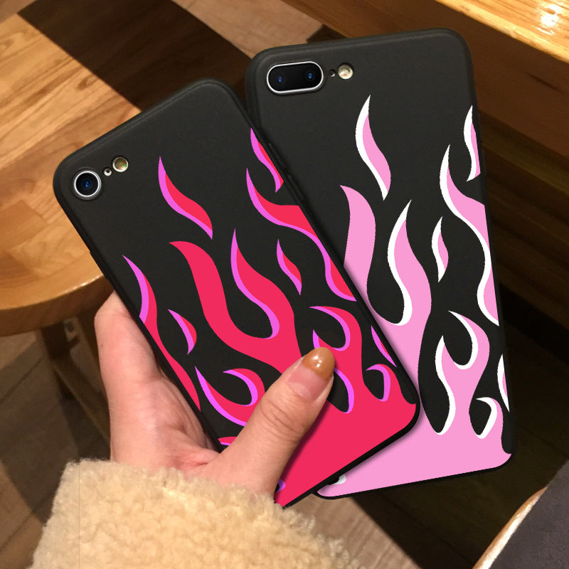 Compatible con la funda para móvil Apple, Flame