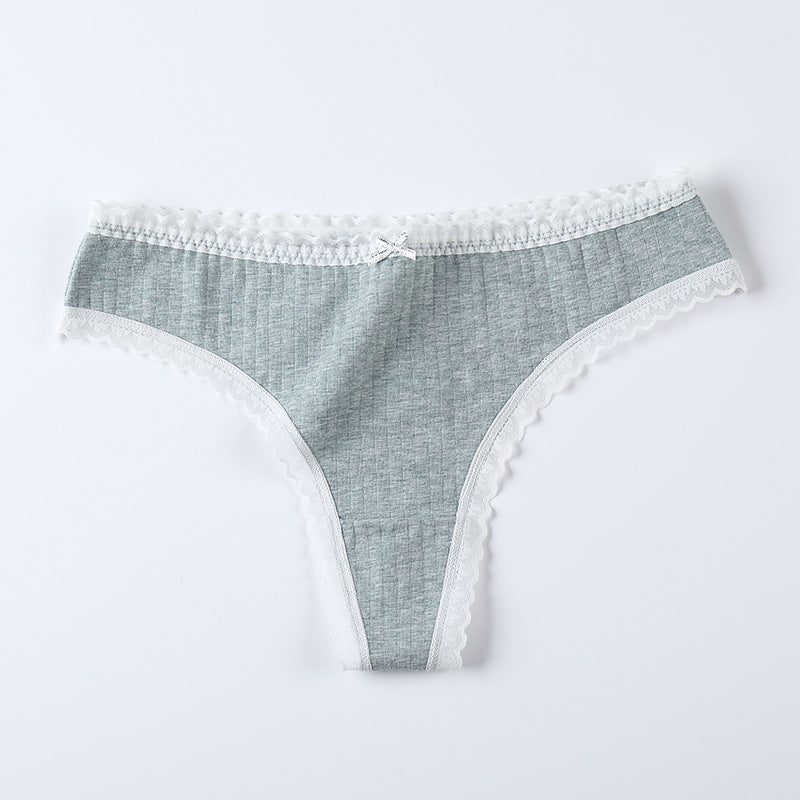 Cotton antibacterial Thongs Women Casual Fashion Everyday Streetwear