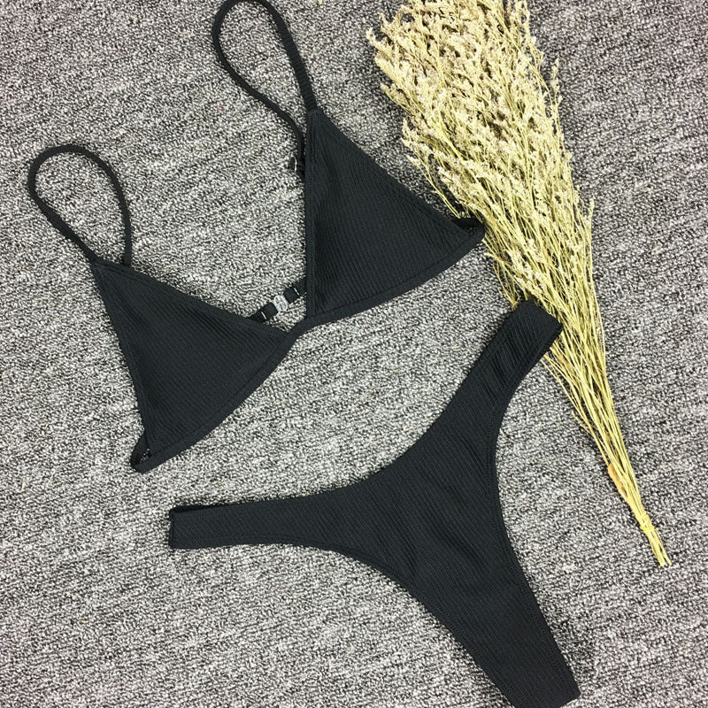 Split swimwear Women Two Piece Swimsuit Beach Vacation Summer