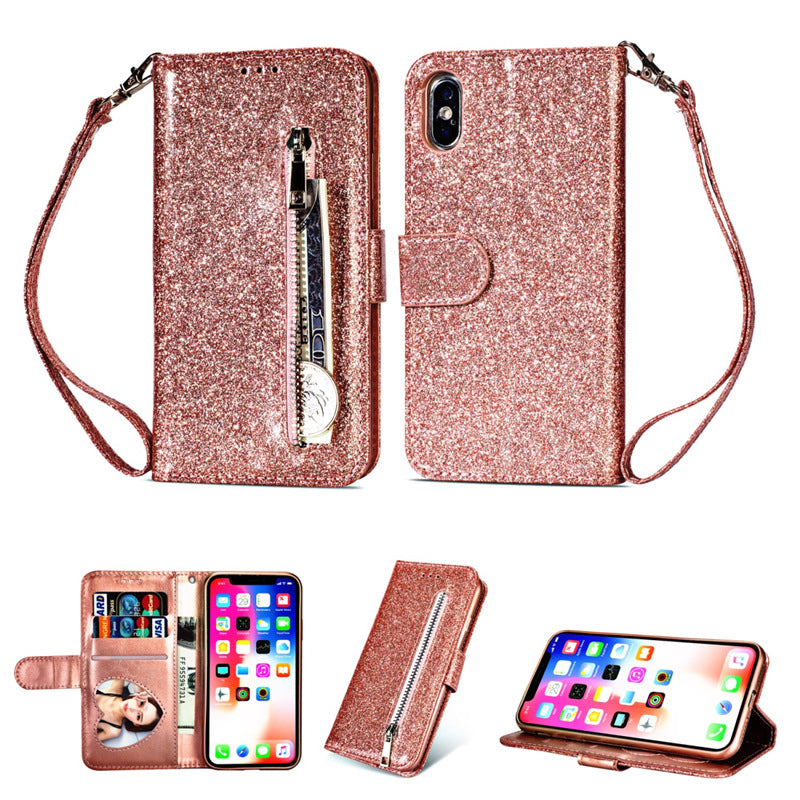 Funda para teléfono con cremallera