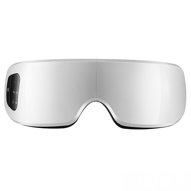 Masajeador de ojos con música Bluetooth, compresa caliente a presión de aire, ojeras, cuidado de los ojos
