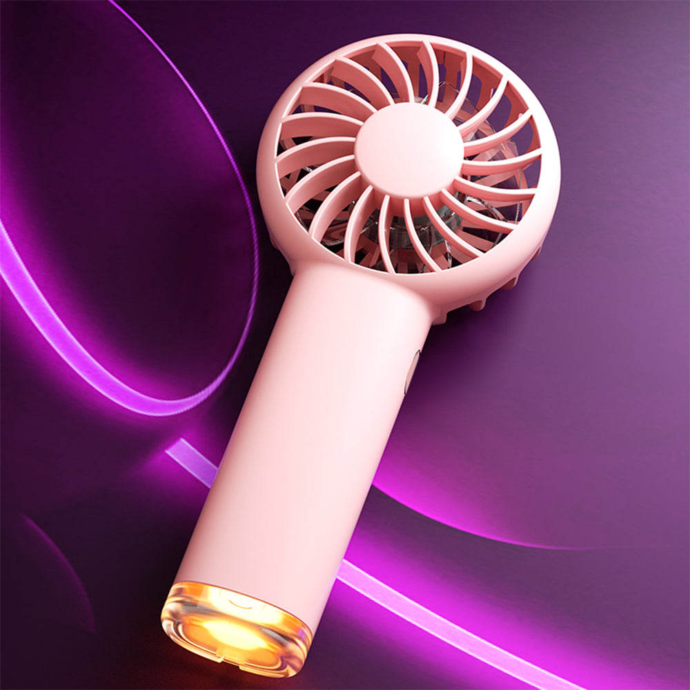 Mini ventilador eléctrico portátil Little Hornet con carga y lámpara pequeña