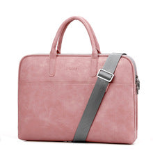 Bolso para portátil de piel sintética para mujer