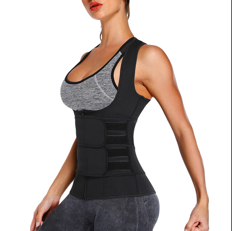 Corsé de yoga para fitness, ropa interior deportiva para cintura y abdomen.