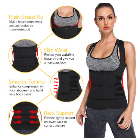 Corsé de yoga para fitness, ropa interior deportiva para cintura y abdomen.