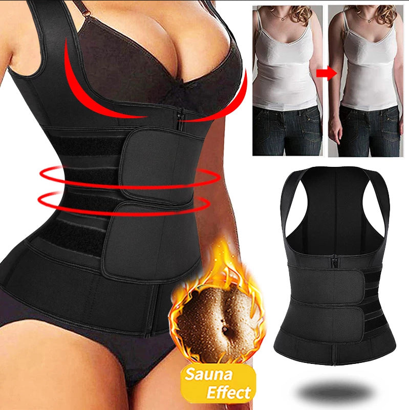 Corsé de yoga para fitness, ropa interior deportiva para cintura y abdomen.