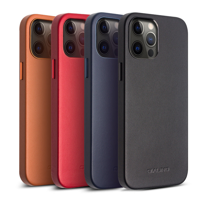 Funda de cuero para teléfono, mini funda protectora para teléfono móvil, cubierta trasera con todo incluido