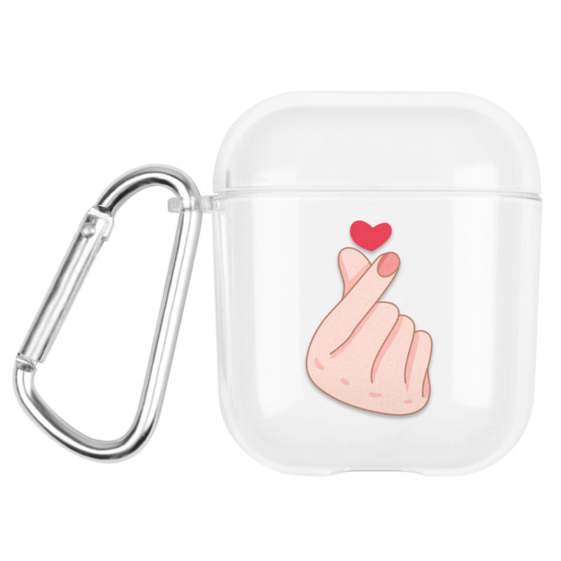 Compatible with Apple, AirPods Protective Case PC Avocado Earphone Box