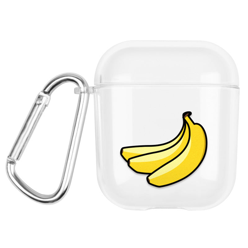 Compatible with Apple, AirPods Protective Case PC Avocado Earphone Box