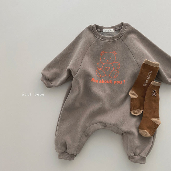 Mono de manga larga para bebé, ropa para bebé