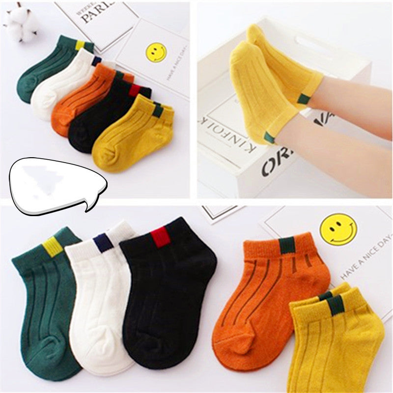 Calcetines náuticos para niño, primavera, verano y otoño, calcetines finos de red para niño, calcetines blancos de algodón para bebé.