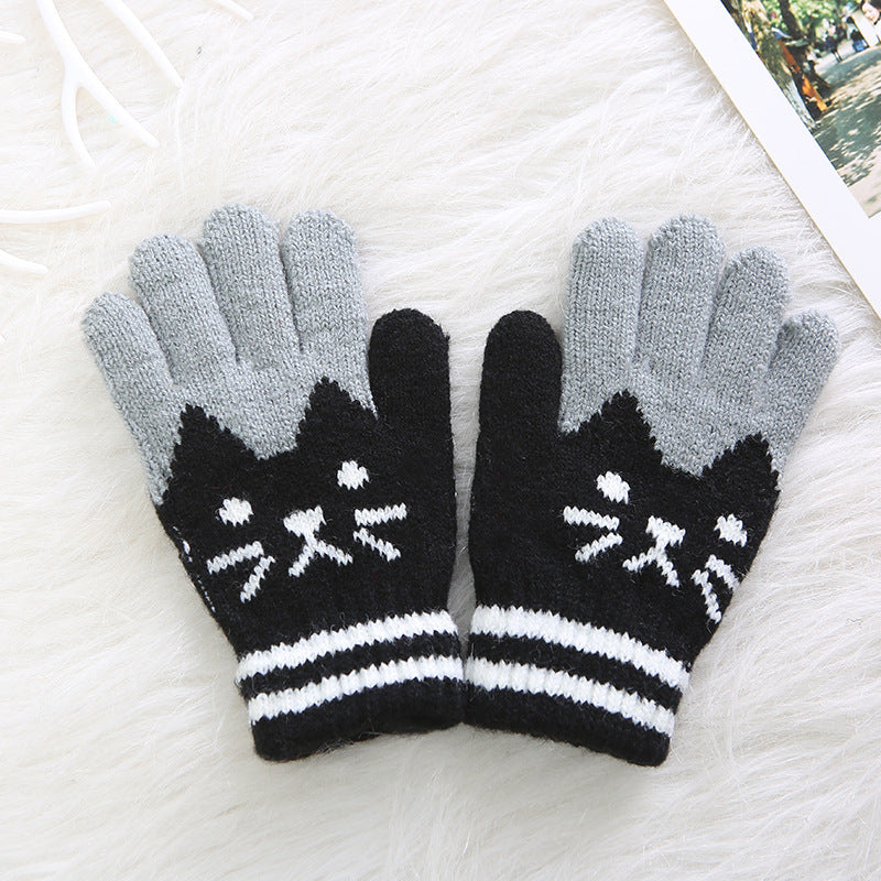 Gants pour enfant con motivo chat