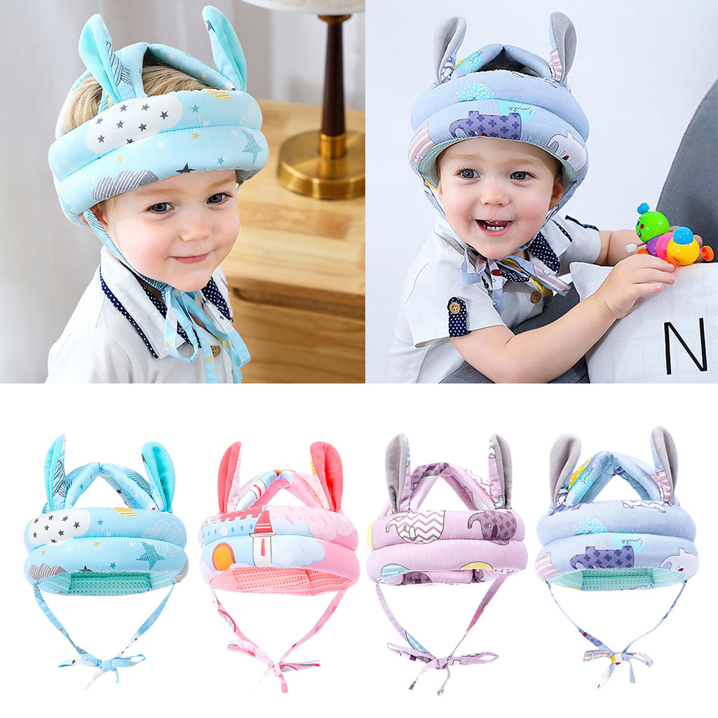 Gorra para bebé niño pequeño con parte trasera para la cabeza
