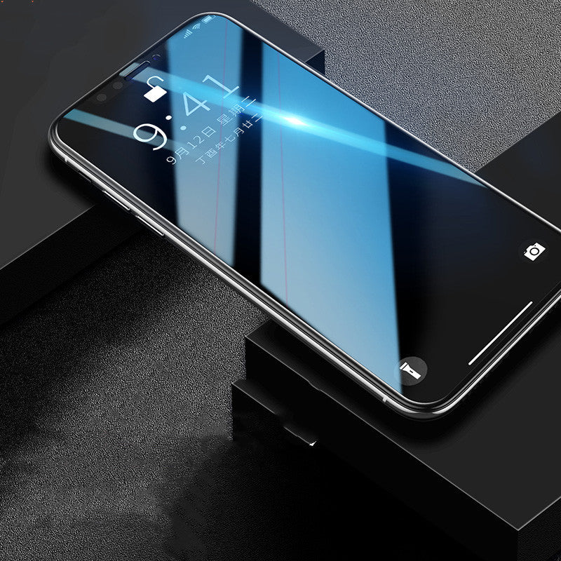 Compatible con protector de pantalla de vidrio templado para 11 Pro Max 12 Mini 11Pro 12Pro XS X XR 7 8 Plus 6 6S SE 5S Película protectora