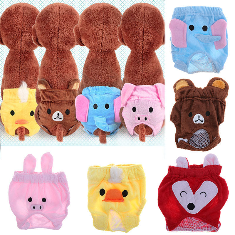 Pañales reutilizables para perros, banda abdominal, ropa interior fisiológica de algodón
