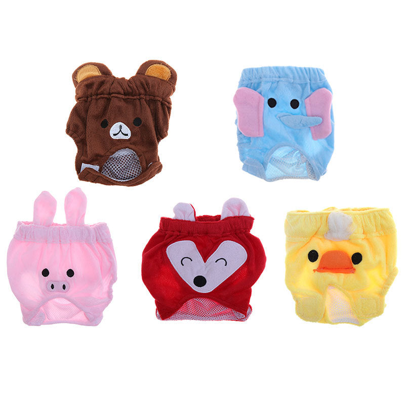 Pañales reutilizables para perros, banda abdominal, ropa interior fisiológica de algodón