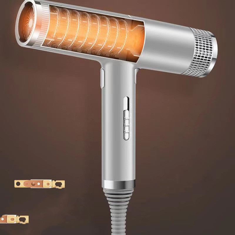 Secador de pelo doméstico de alta potencia, pequeño, para comercio exterior transfronterizo, 1800 W, ideal para salones de belleza, dormitorios y hoteles.