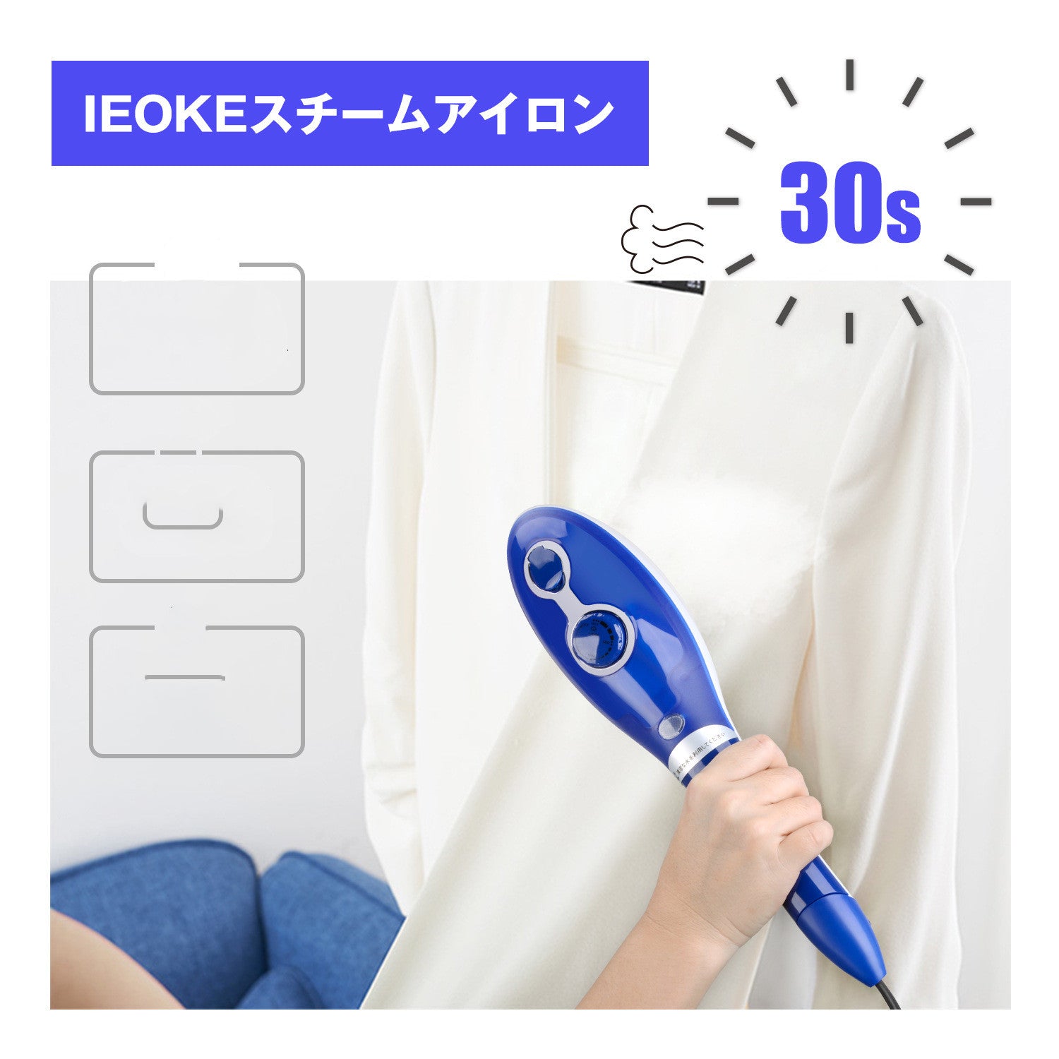 Planchadora de ropa portátil, pequeña, para uso doméstico, con cepillo de vapor, para viajes