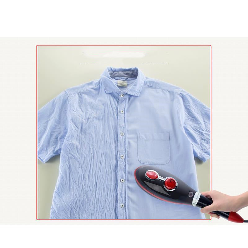 Planchadora de ropa portátil, pequeña, para uso doméstico, con cepillo de vapor, para viajes