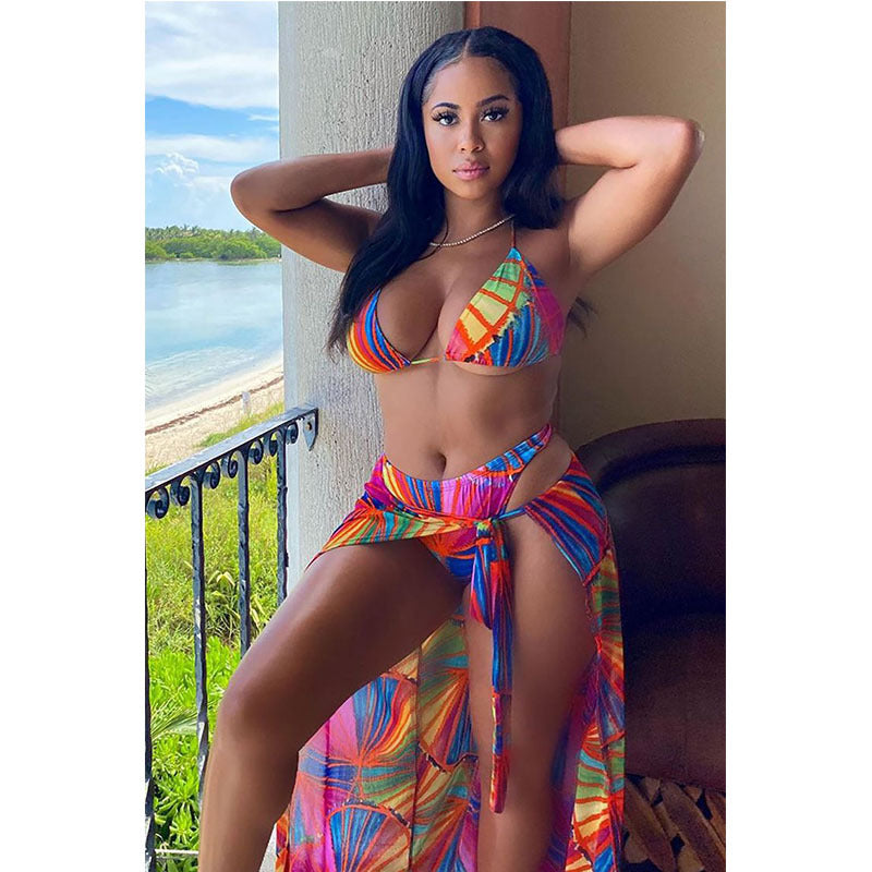 Stylish Women's Bikini Set Two Piece Swimsuit Beach Vacation