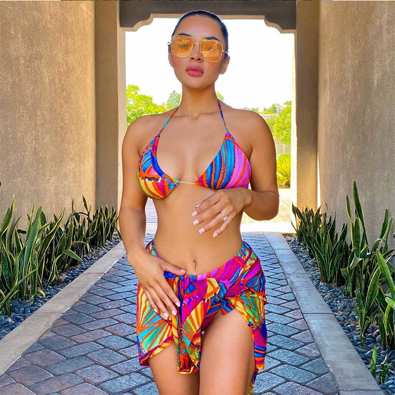 Stylish Women's Bikini Set Two Piece Swimsuit Beach Vacation