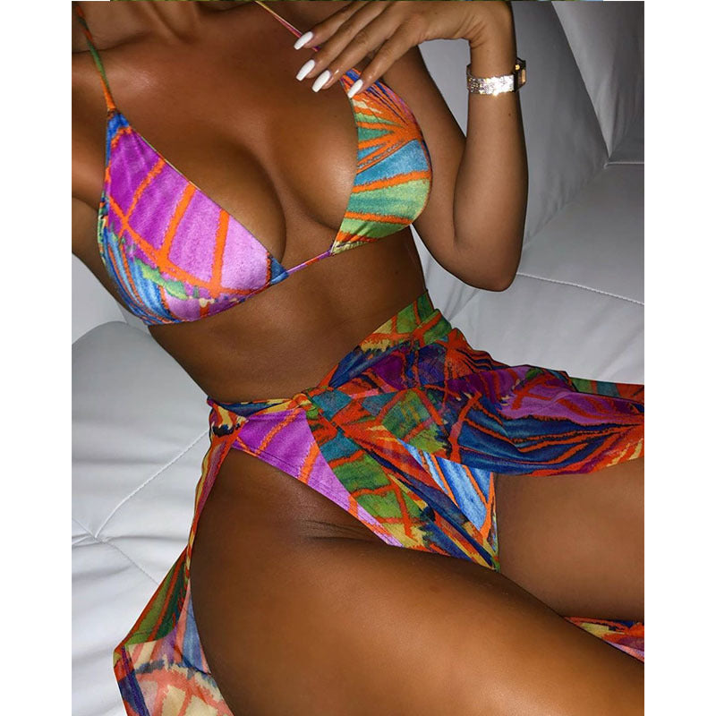 Stylish Women's Bikini Set Two Piece Swimsuit Beach Vacation