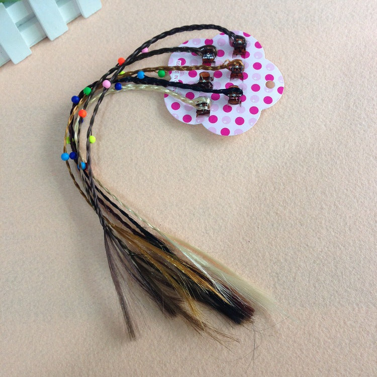 Sombreros, pelucas y accesorios para niños, peluca con clip pequeño