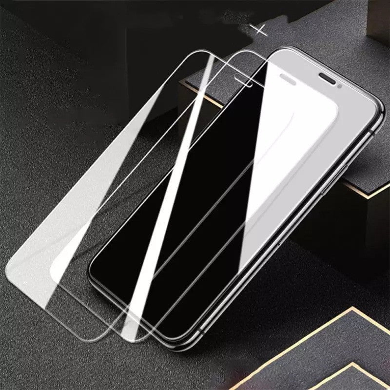 Compatible con Apple, compatible con película de vidrio templado 12 Pro Max, película protectora antihuellas para teléfono móvil.