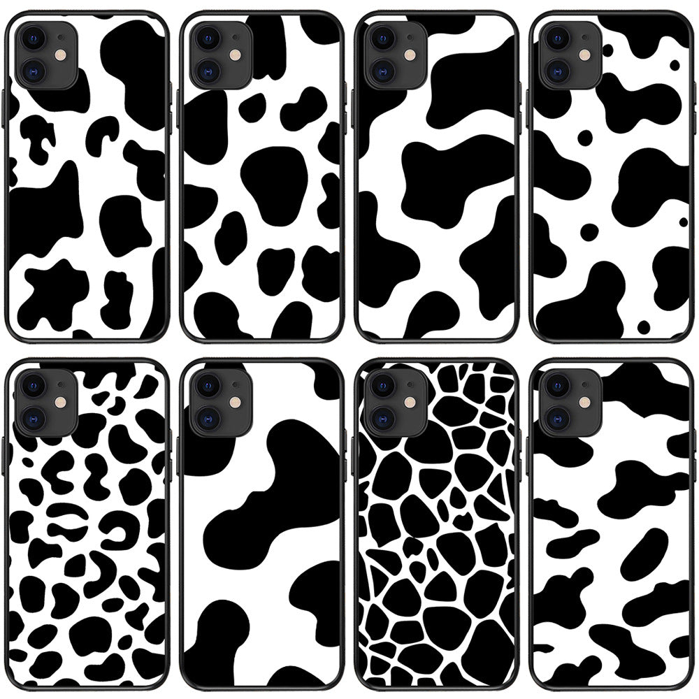 Compatible con funda para teléfono con estampado de leche
