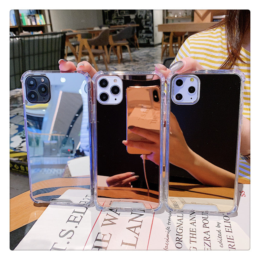Estuche para teléfono con espejo Estuche para teléfono conveniente con espejo