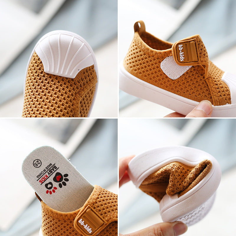 Zapatos casuales para niñas y niños, zapatos de primavera para bebés y niños pequeños, cómodos, antideslizantes, con suela suave, zapatillas para niños, zapatos para bebés y niños.