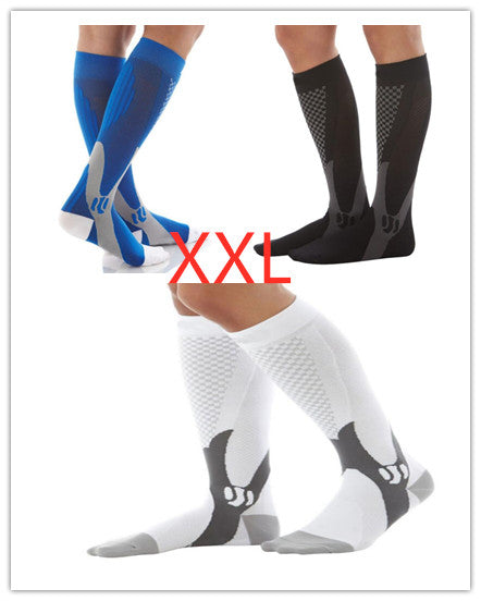 Calcetines de compresión para hombre y mujer. El mejor ajuste deportivo graduado para correr, viajar, volar, aumentar la resistencia, la circulación y la recuperación.
