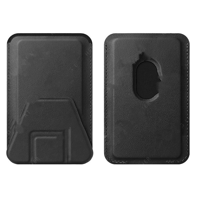 Soporte para teléfono móvil, tarjetero, tarjetero plegable, adhesivo para tarjetas, tarjetero magnético multifuncional.