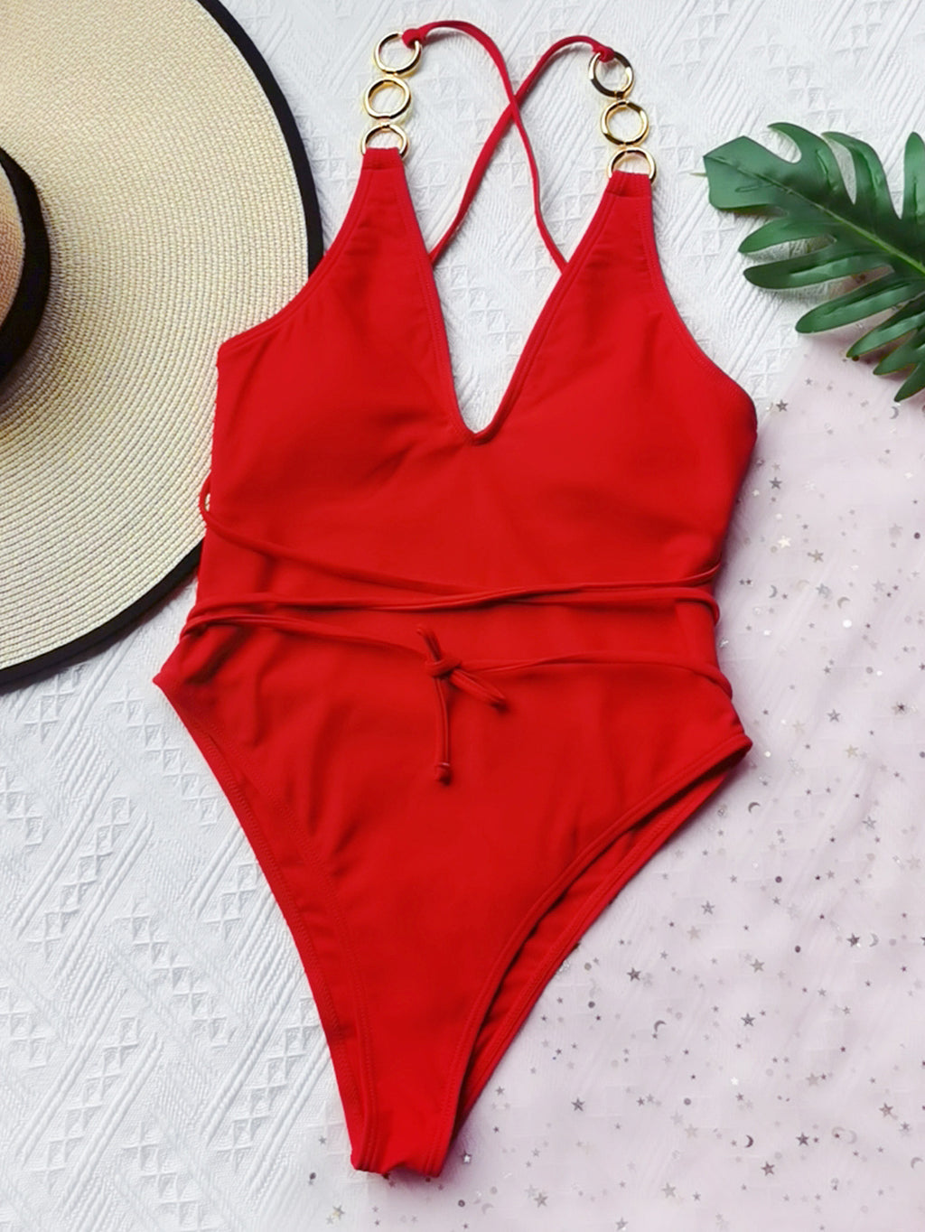 Stylish Women's Bikini Set Two Piece Swimsuit Beach Vacation
