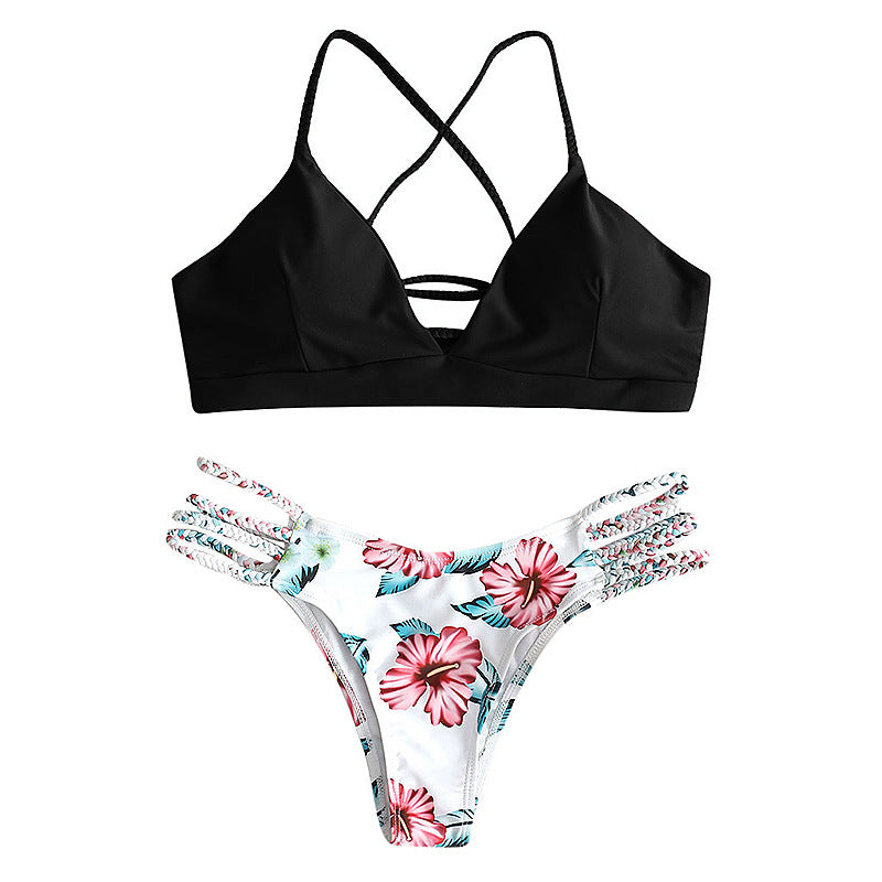 Stylish Women's Bikini Set Two Piece Swimsuit Beach Vacation