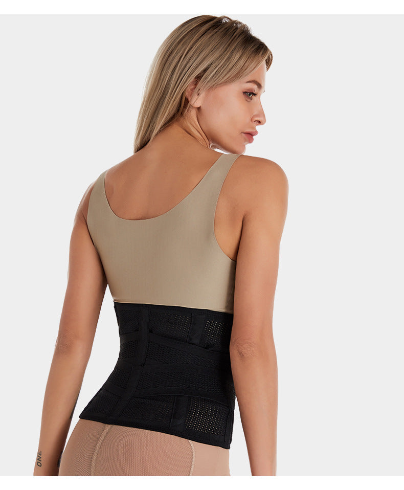 Faja reductora de abdomen deportiva para hombre y mujer